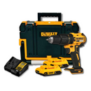 Furadeira e Parafusadeira de Impacto Reversível de 1/2 Pol. (13mm) com 2 Baterias Bivolt 20V MAX