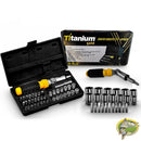 Maleta de Ferramentas Titanium 200 peças + Jogo de Soquetes Titanium 41 peças (Brinde)