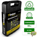 Maleta de Ferramentas Titanium 200 peças + Jogo de Soquetes Titanium 41 peças (Brinde)
