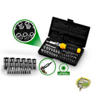 Maleta de Ferramentas Titanium 200 peças + Jogo de Soquetes Titanium 41 peças (Brinde)