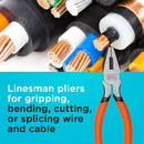 Conjunto de alicates, 4 peças