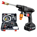 Lavadora de Alta Pressão Portátil + 2 bicos e Adaptador de Sabão [MALETA GRÁTIS]