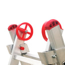 Escada Extensível 15x2 30 Degraus em Alumínio 7,66m